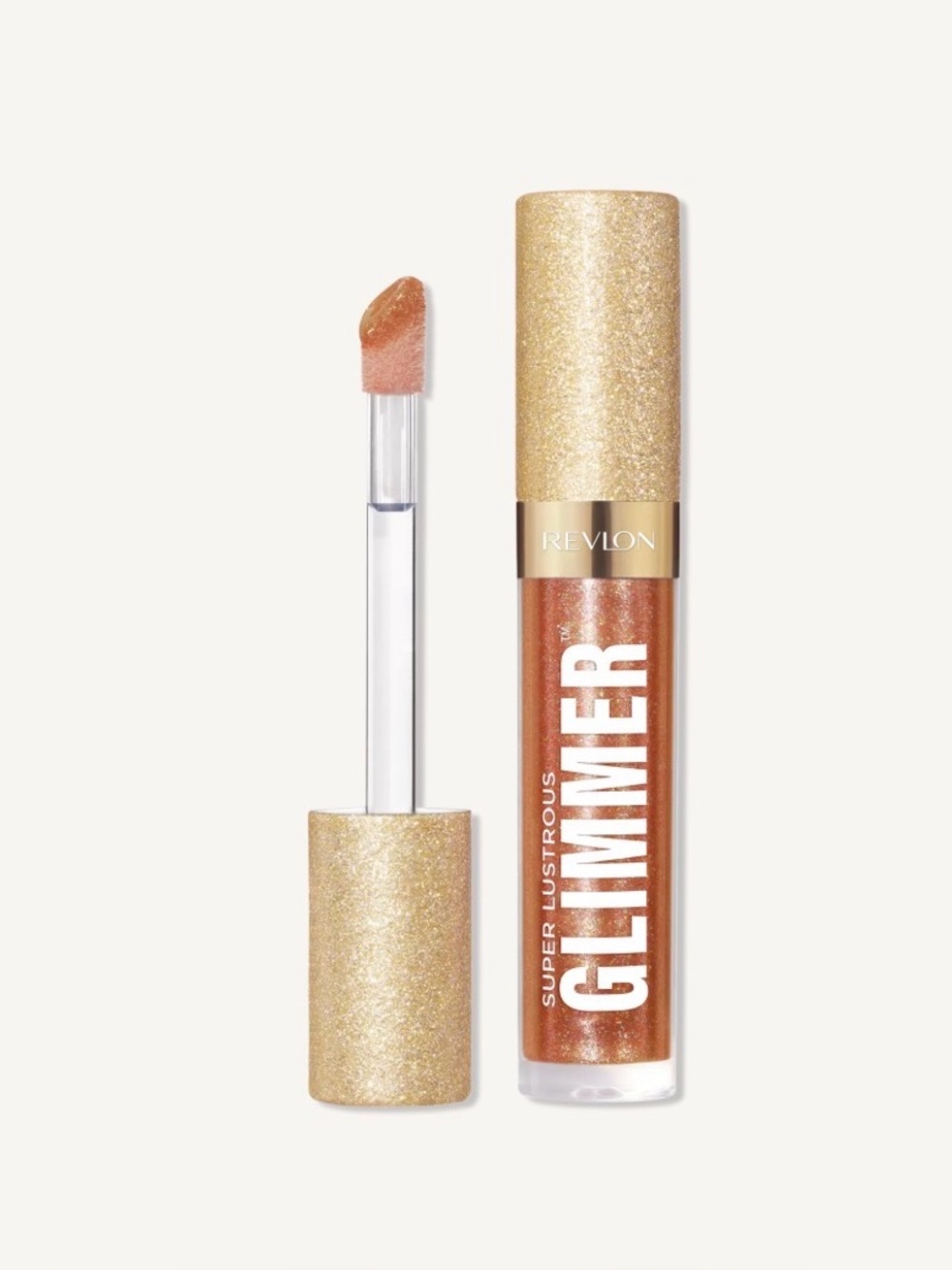 Revlon Super Lustrous Glimmer Lip Gloss —  006 Bronze Spark